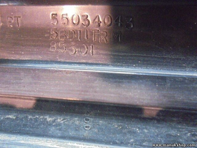 Parrilla rejilla frontal delantera Jeep 55034043 5BD11TRM 85501