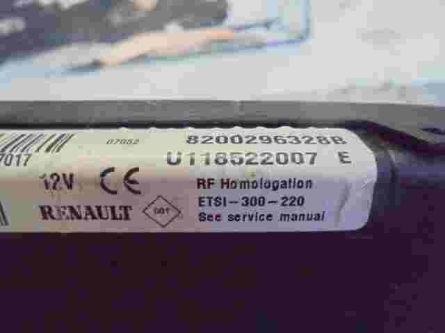 Controlador Confort Renault Dacia Sandero Logan 8200296328B SIEMENS U118522007E