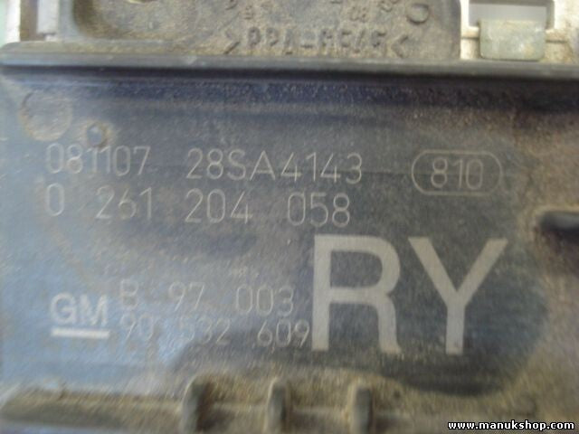 Centralita del motor Opel Corsa B Astra 1996-2000 1.0L GM 90532609 0261204058