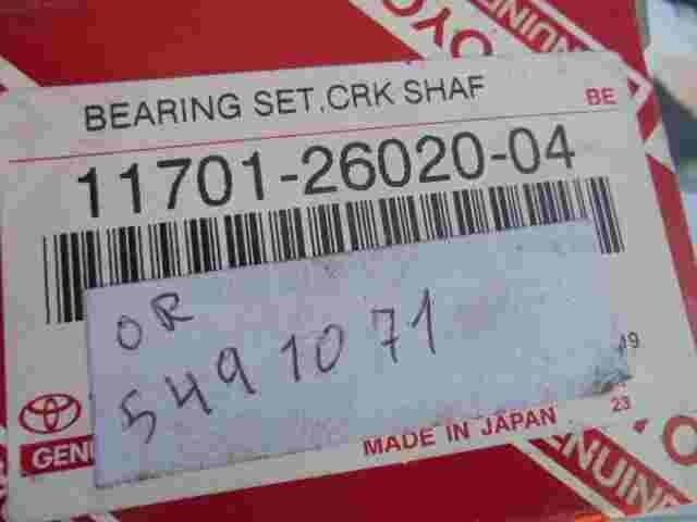 Toyota RAV4 117012602004 11701-26020-04 OR5491071