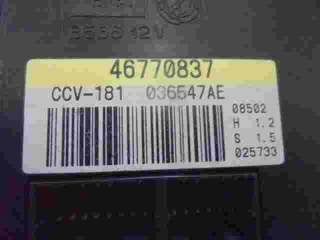 Relè aria condizionata Fiat Marea 036547AE 46770837 CCV-81 B566 12V 025733