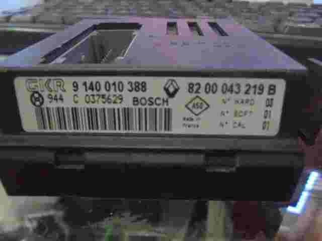 Unidad de control climático Renault Kangoo 1.5 DCi 8200043219B 9140010388