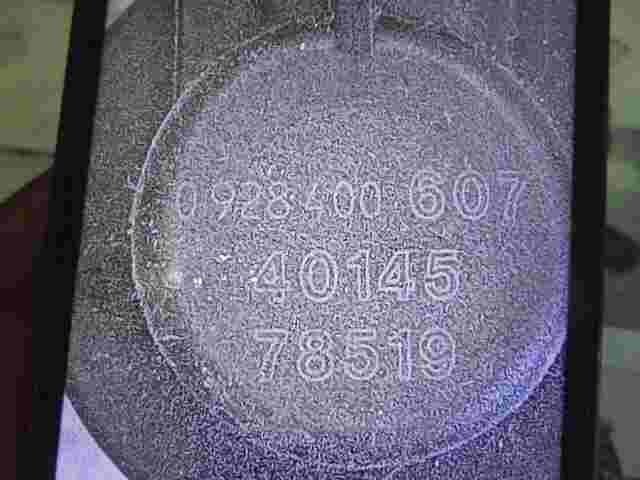 Regulador de presión de combustible Peugeot 307 Citroen 0928400607 40145 78519