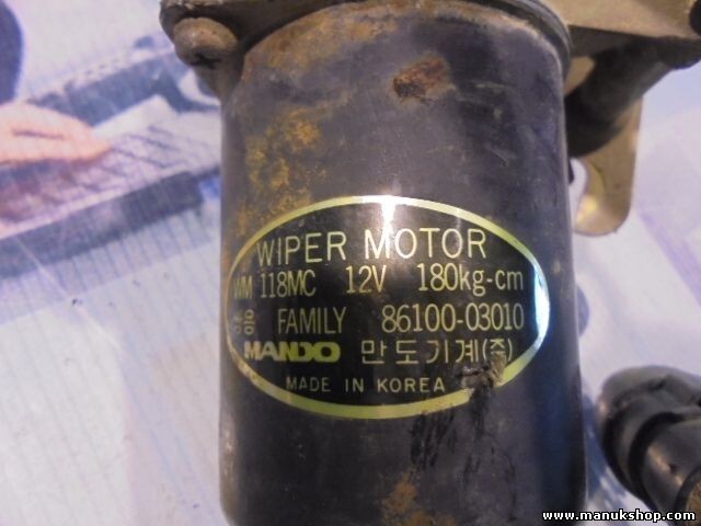 Motor del limpiaparabrisas delantero SsangYong 8610003010 86100-03010 MANDO