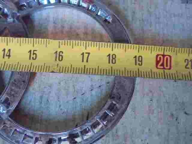 Emblema posteriore Audi A6 C6 19 cm