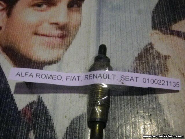 Bujía de precalentamiento Alfa Romeo Fiat Renault Seat 0100221135 0 100 221 135