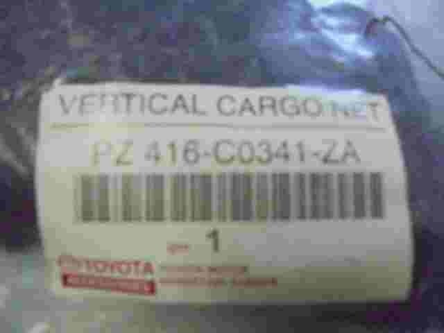 Vertical Cargo Net Toyota Avensis Lexus IS IS250 PZ416C0341ZA PZ416-C0341-ZA