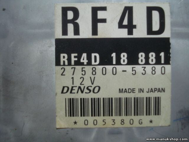 Centralita del motor Mazda 323 F 2758005380 275800-5380 DENSO RF4D18881