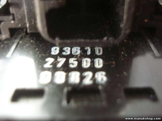 Interruptor Luneta Trasera Desempañador Hyundai Coupe 9370127610 9371027500