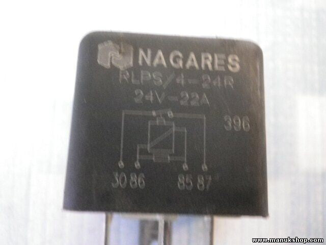 Relé NAGARES RLPS/4-24R RLPS424R 24V-22A 396