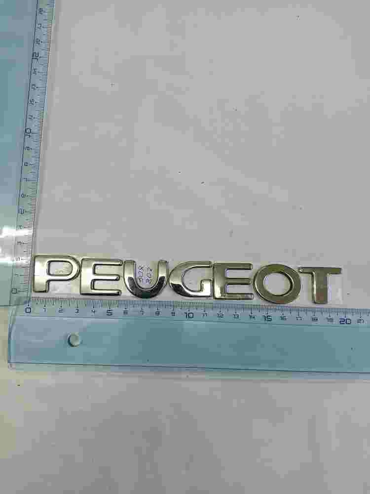 Emblema Peugeot 307 807 19cm.