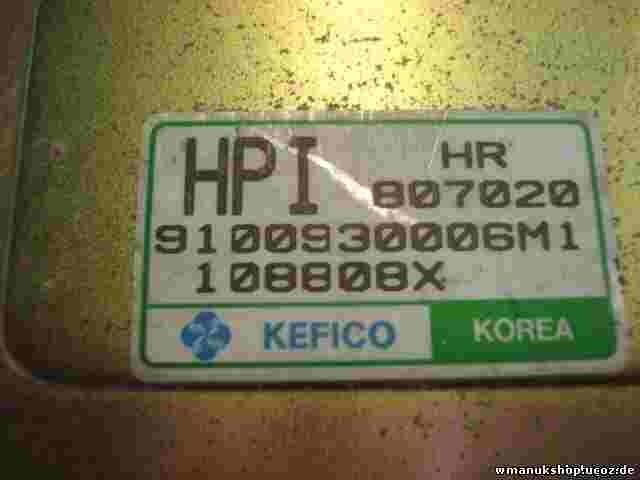 Centralita Hyundai Galloper 9100930006M1 HPI HR 807020 HR807020 KEFICO 108808X