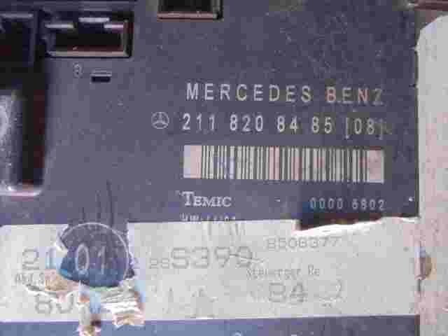 Unidad de control de la puerta Mercedes E W211 2118208485 Q1 TEMIC 0000 6802