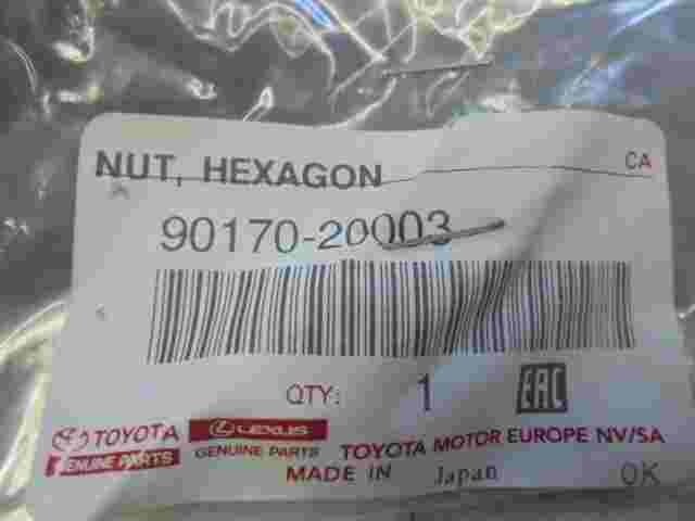 Hexagon Nut Toyota Land Cruiser Lexus LX 470 9017020003 90170-20003 .