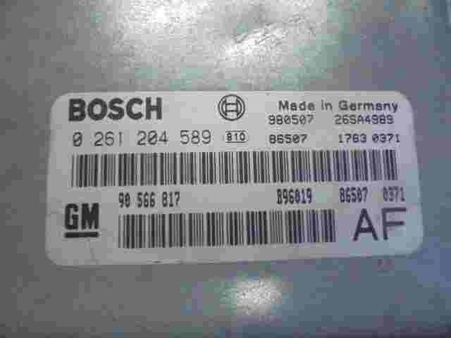 Centralita del motor Opel Omega B (AF) GM 90566817AF 90 566 817 AF 0261204589