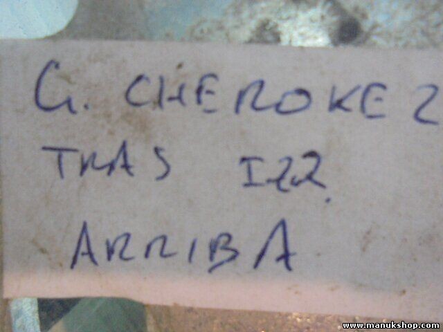 Bisagra de la puerta trasera izquierda arriba Jeep Cherokee II 55135575AC