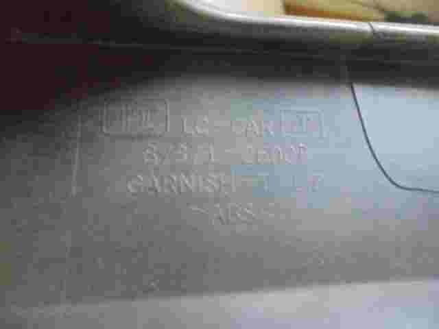 Moldura Puerta Trasera Hyundai Accent 2 LC-CAR 873712500 87371-2500