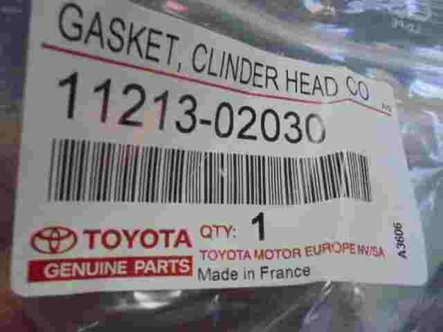 Gasket Cylinder Head Cover Toyota Corolla Celica Carina Avensis 1121302030 A3606