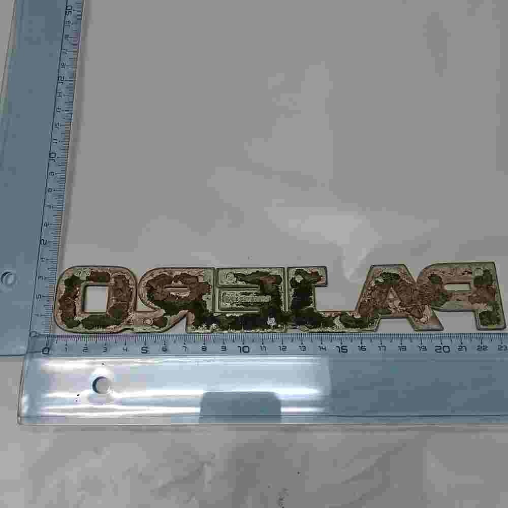 Emblema Mitsubishi Pajero 23cm.