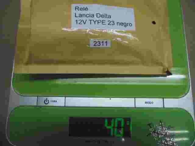 Relé Lancia Delta 12V TYPE 23