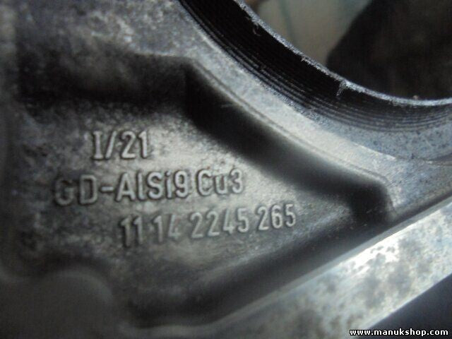 Cubierta trasera del cigüeñal Range Rover P38 2.5 11142245265 GDAISi9Cu3