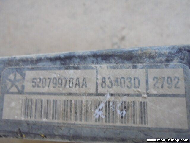 Radiador de intercooler Jeep Grand Cherokee 52079970AA 52079970 AA 83403D 2792