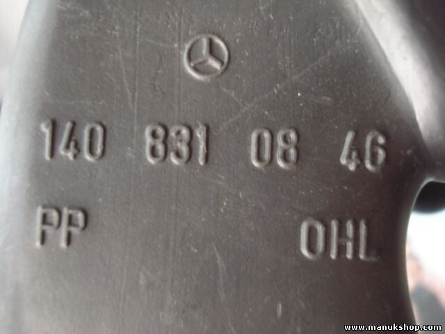 Tubo de entrada de aire Mercedes-Benz W140 1408310846 140 831 08 46