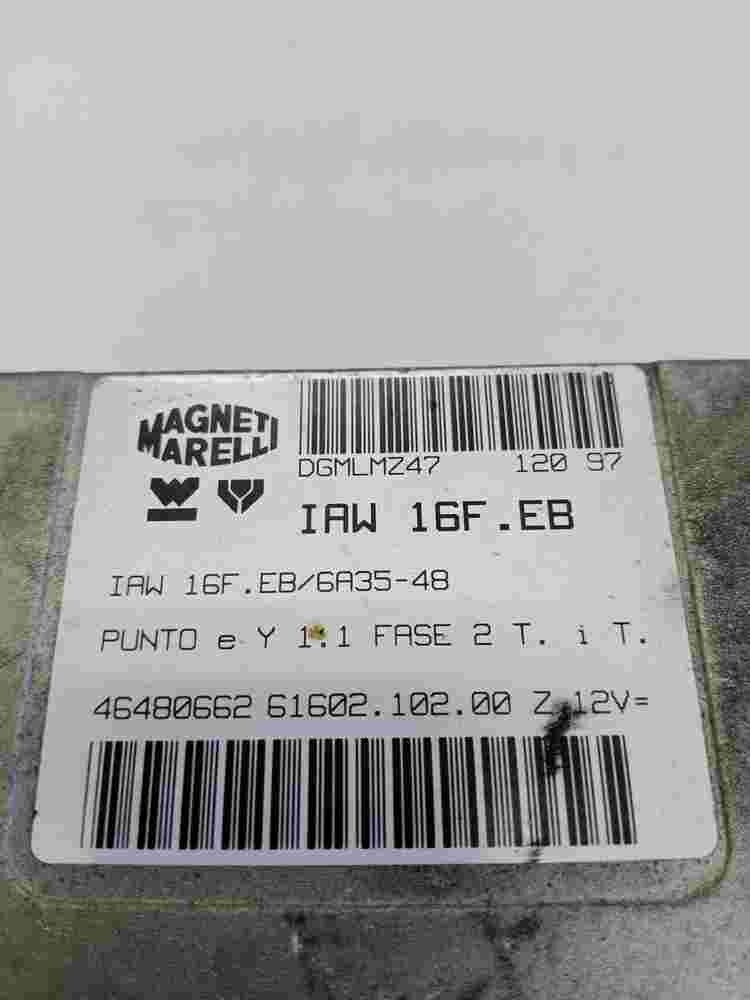 Centralita del motor Fiat Punto 46480662 6160210200 IAW16FEB IAW 16F.EB/6A35-48