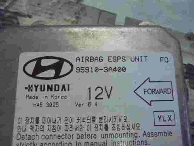 Sensor de impacto de airbag Hyundai Trajet (F0) HAE 3025 959103A400 Ver 6.4