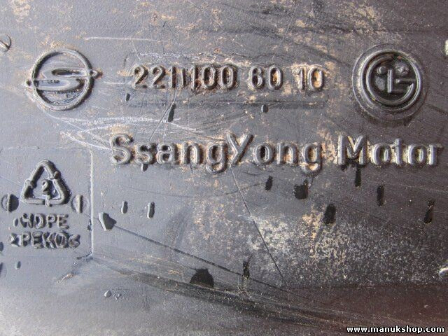 Deposito de combustible SsangYong Korando (KJ) 2.9 2211006010 221 100 60 10