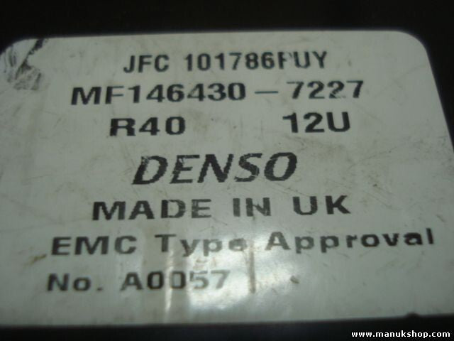 A/C System Rover 75 MF1464307227 MF146430-7227 JFC101786PUY JFC 101786PUY R40