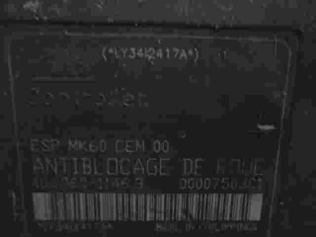 ABS Centralita Citroen C5 00007503C1 ATE 10096011463 10.0960-1146.3