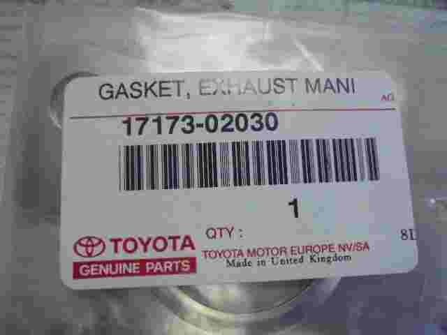 Gasket Exhaust Mani Toyota Corolla Carina Avensis Celica 1717302030 17173-02030