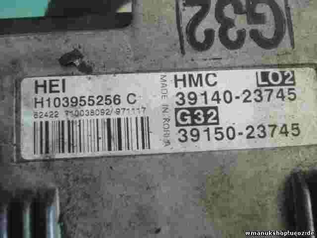 Centralita Hyundai 3914023745 391402-3745 SIEMENS H103955256C H103955256 C