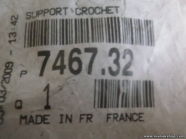 gancho Parasol Citroen C8 Peugeot 807 7467.32 746732