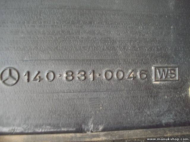 Tubo de entrada de aire Mercedes-Benz W140 600 SE SEL 140 831 0046 WS 1408310046