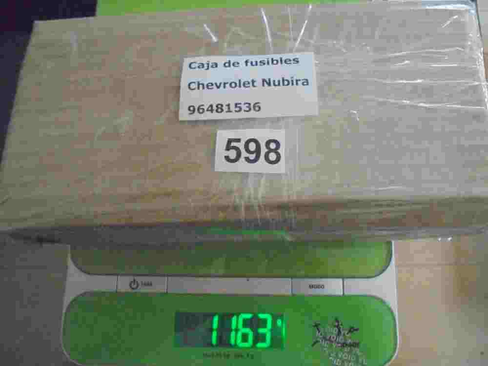 Caja de fusibles Chevrolet Nubira 96481536 A6 1J27 J195-0492