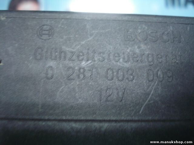 Recocido controlador Glow relé enchufe Peugeot Boxer 0281003009 0 281 003 009