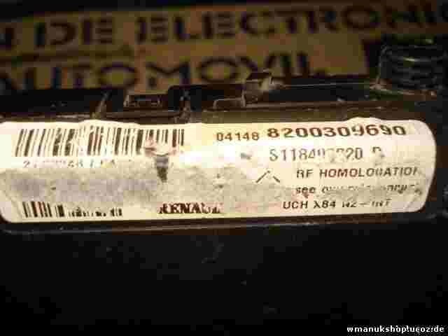 Scatola fusibili relè Renault UCH X84 N2 8200309690 8200326040 S118400220D