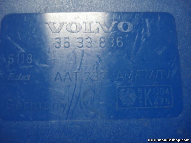 Amplificador de antena Volvo V70/2 XC70 S60 S80 3533836 35 33 836 AAT737