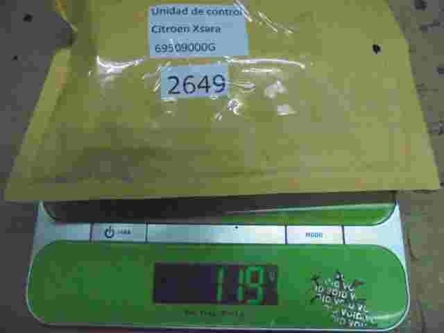 Unidad de control climático Citroen Xsara 9636522080 662554R/K 69509000G