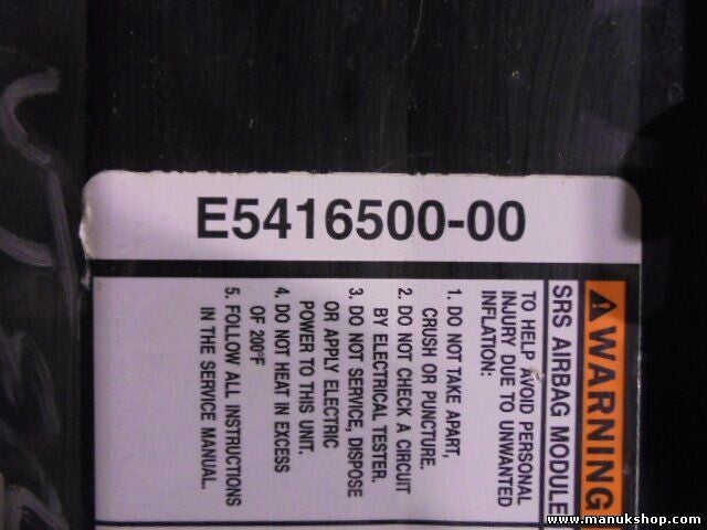 Airbag del pasajero Isuzu Trooper E5416500 00 E541650000 AL8287ZB819181