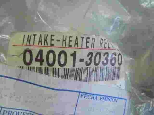 Intake Heater Relay A Sub Wire Kit / Toyota Lexus 0400130360 04001-30360