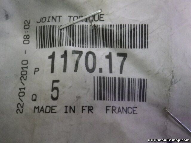 O-RING 1/O-Ring 1 Citroen Peugeot 117017 1170 17