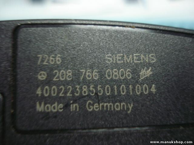 mando control remoto Mercedes-Benz MB W202 2087660806 208 766 0806 SIEMENS