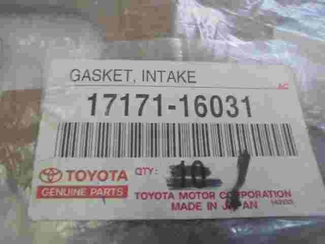 Gasket Intake Toyota Corolla 1717116031 17171-16031