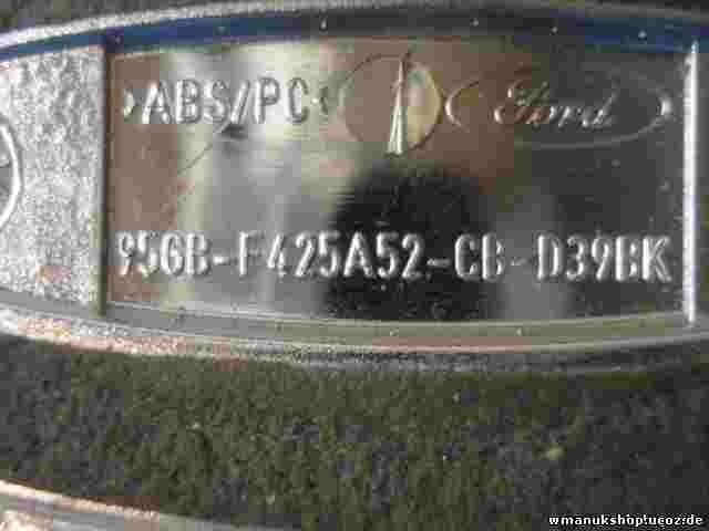 Emblema posteriore Ford Focus MK1 95GBF425A52CB 95GB F425A52 CB D39BK