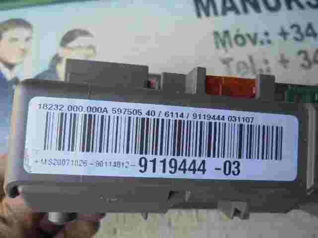 Caja de fusibles BMW 3 (E90) E92 E93 911944403 9119444 MS20071026 90114812