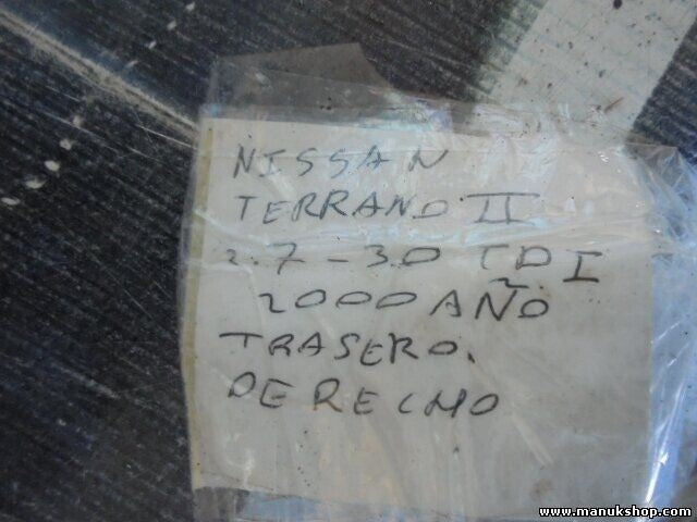 Palier transmision trasero derecho Nissan 381648F300 38164-8F300 38164 8F300