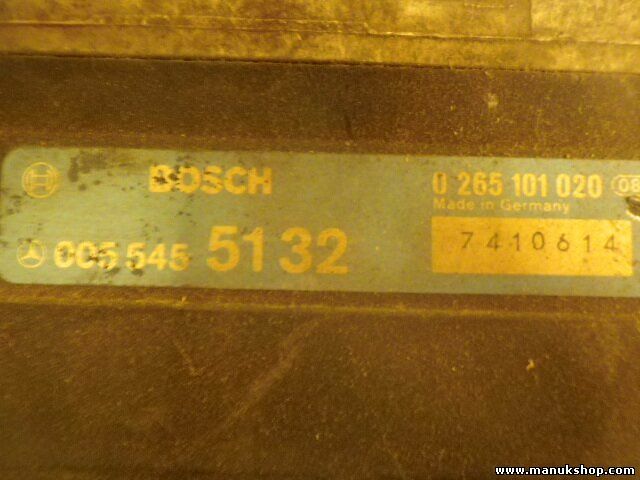 ABS Centralita Mercedes W124 0055455132 005 545 51 32 BOSCH 0265101020